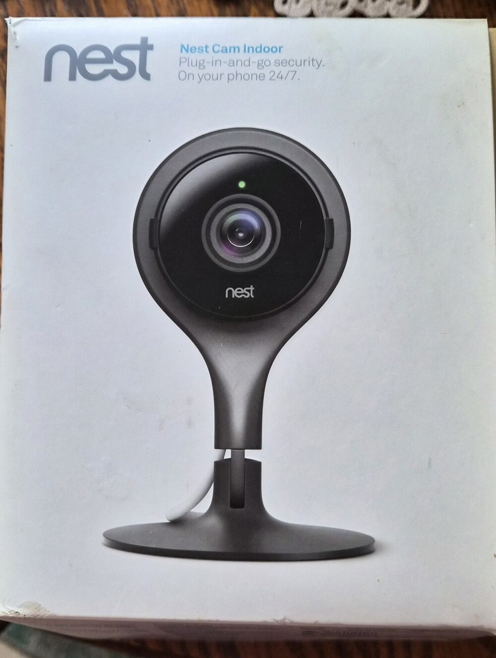 NEST Cam Indoor Security Camera - Black